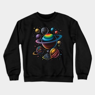 Intergalactic Planetary Crewneck Sweatshirt